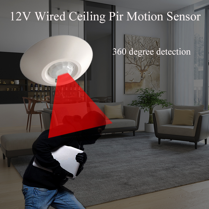 Motion Sensor Pir Wired - 12 В проводной PIR датчик движения