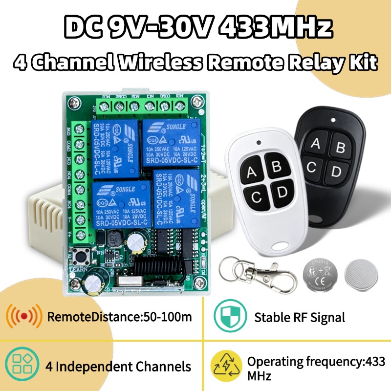 433Mhz Receiver Module - Универсальный беспроводной пульт дистанционного управления 433