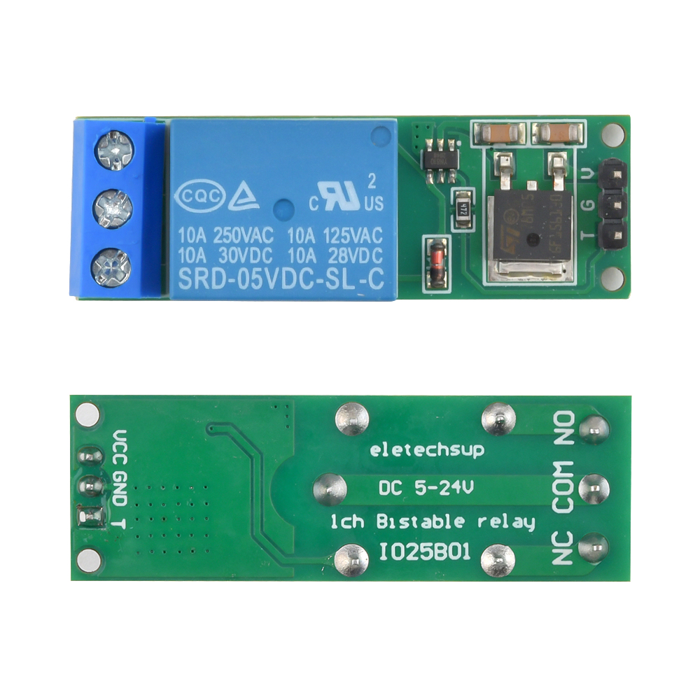 Shelly Relay Module - Релейный модуль триггерной защелки постоянного тока