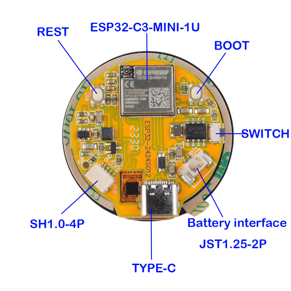 Дисплей ESP32 с диагональю 1,2 – обзор и цена Home Automation Industry
