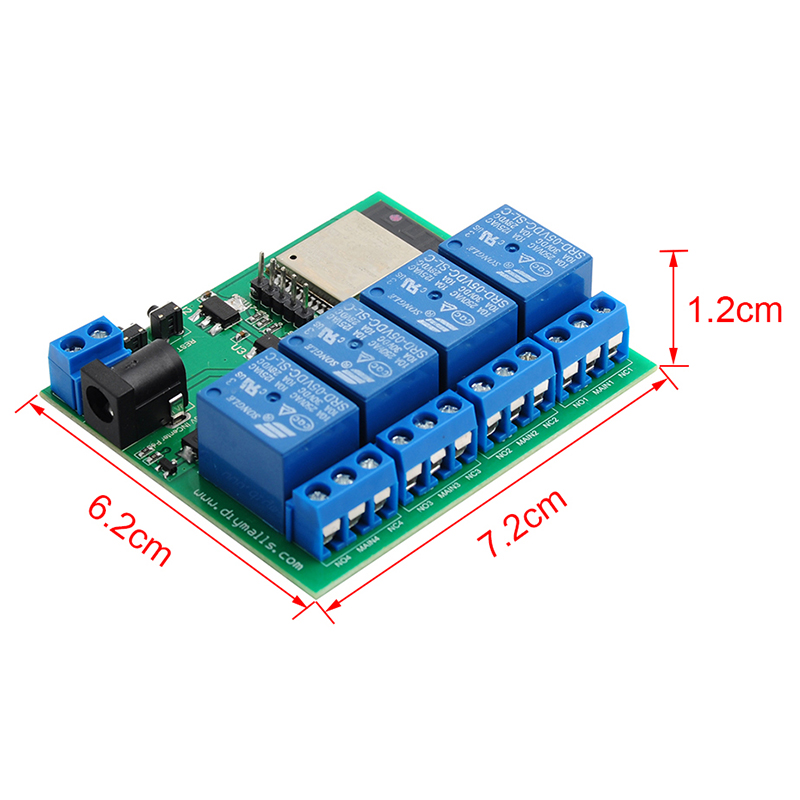 ESP32S 4-канальный релейный мо – обзор и цена Iot Diy Home Automation