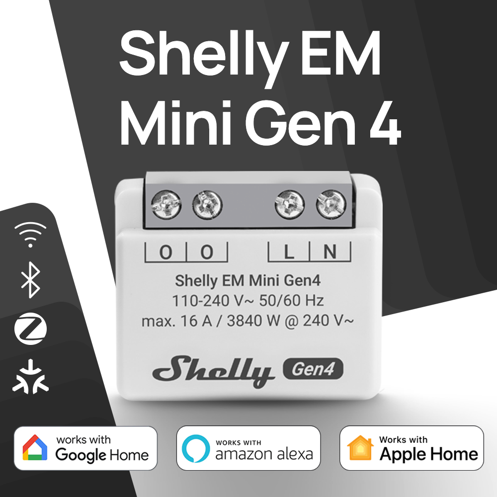 Умный счетчик энергии Shelly E – обзор и цена Shelly Relay Module
