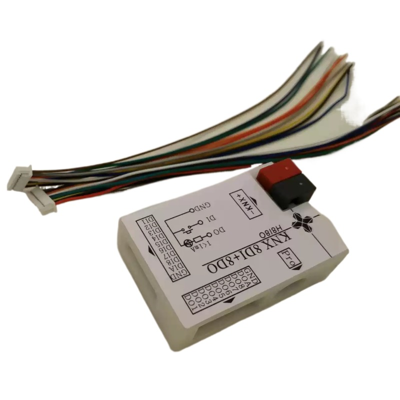 Модуль ввода-вывода KNX 8DI+8D – обзор и цена Diy Knx Home Automation