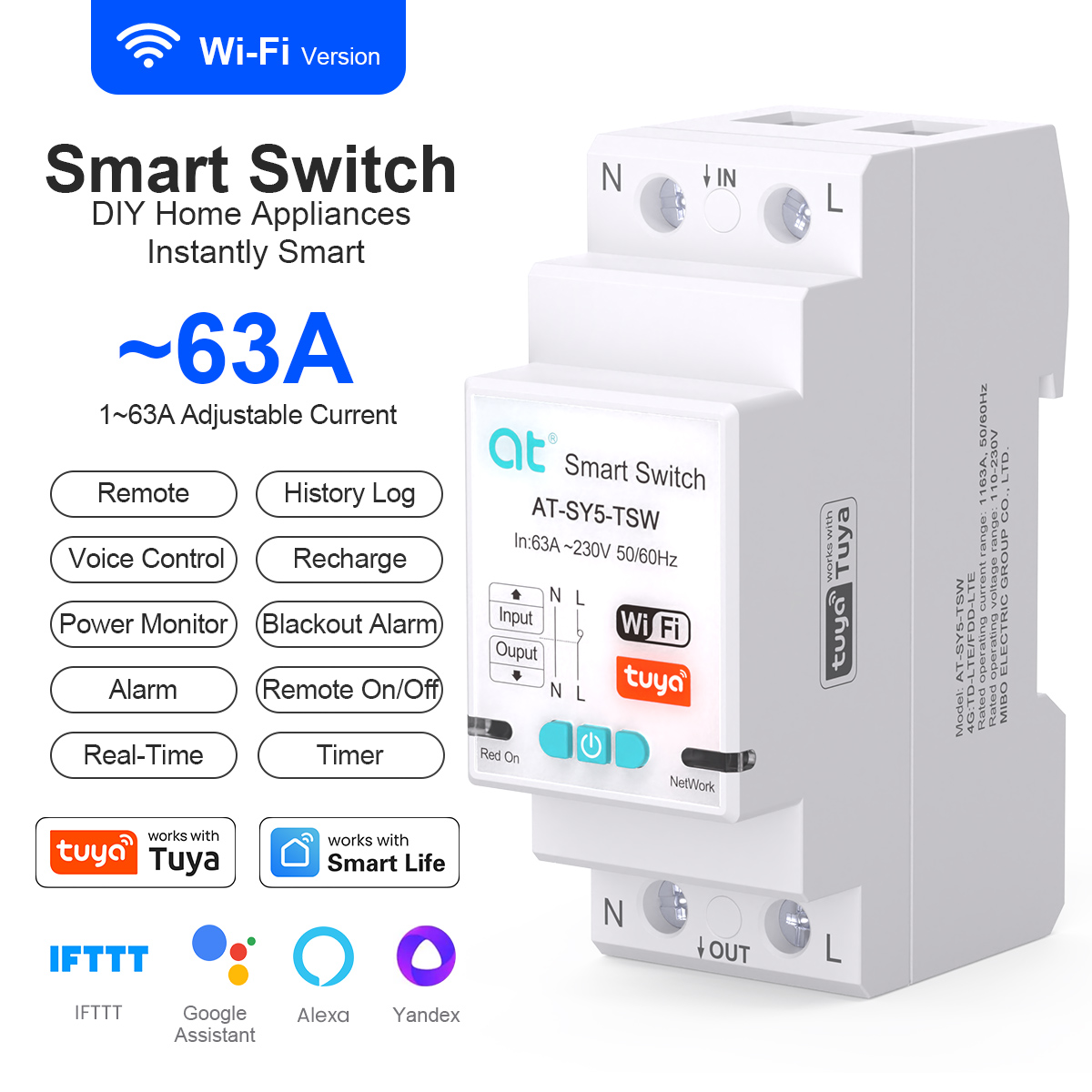 Умный выключатель-автомат Tuya – обзор и цена Home Automation Industry