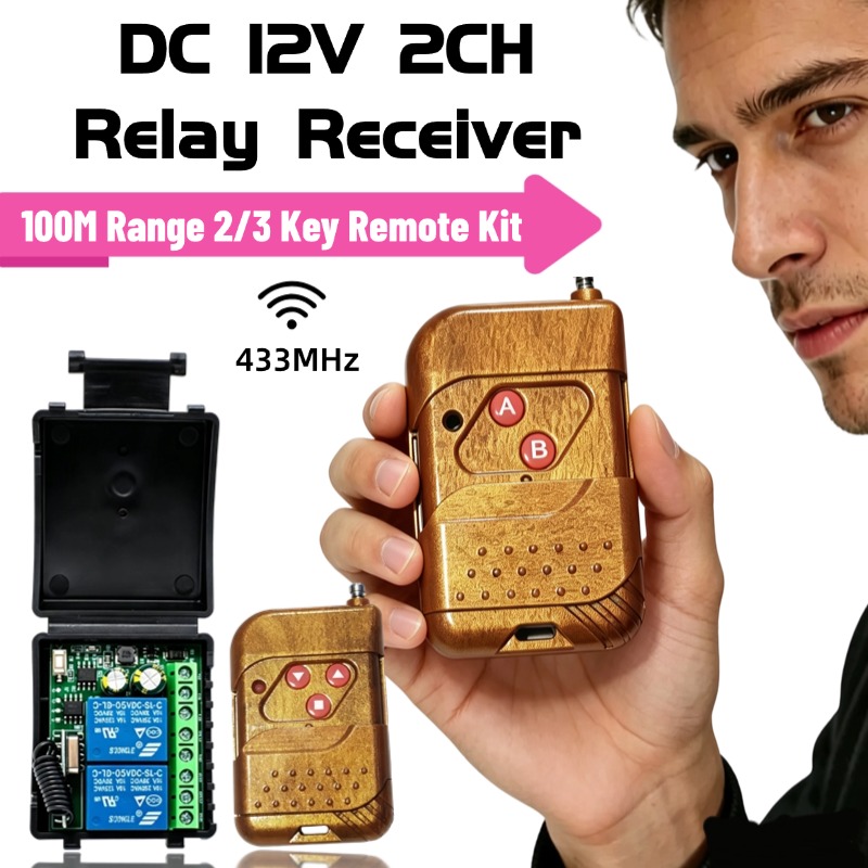 Беспроводной модуль реле 433,9 – обзор и цена 433Mhz Receiver Module