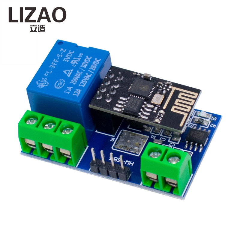 Модуль Wi-Fi реле LIZAO ESP826 – обзор и цена Iot Diy Home Automation