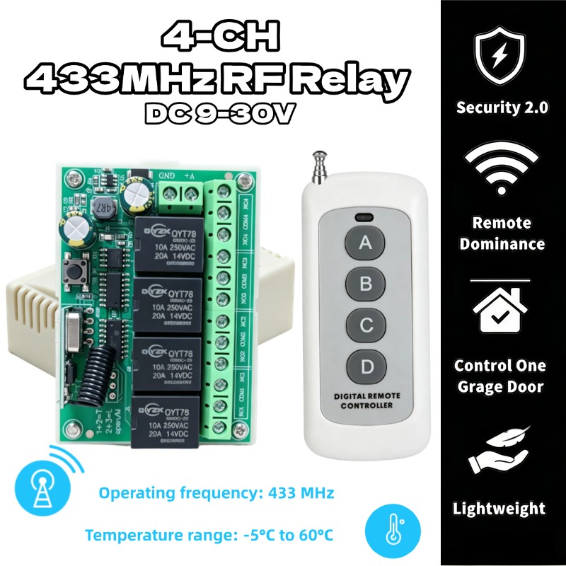 Универсальный беспроводной пул – обзор и цена 433Mhz Receiver Module